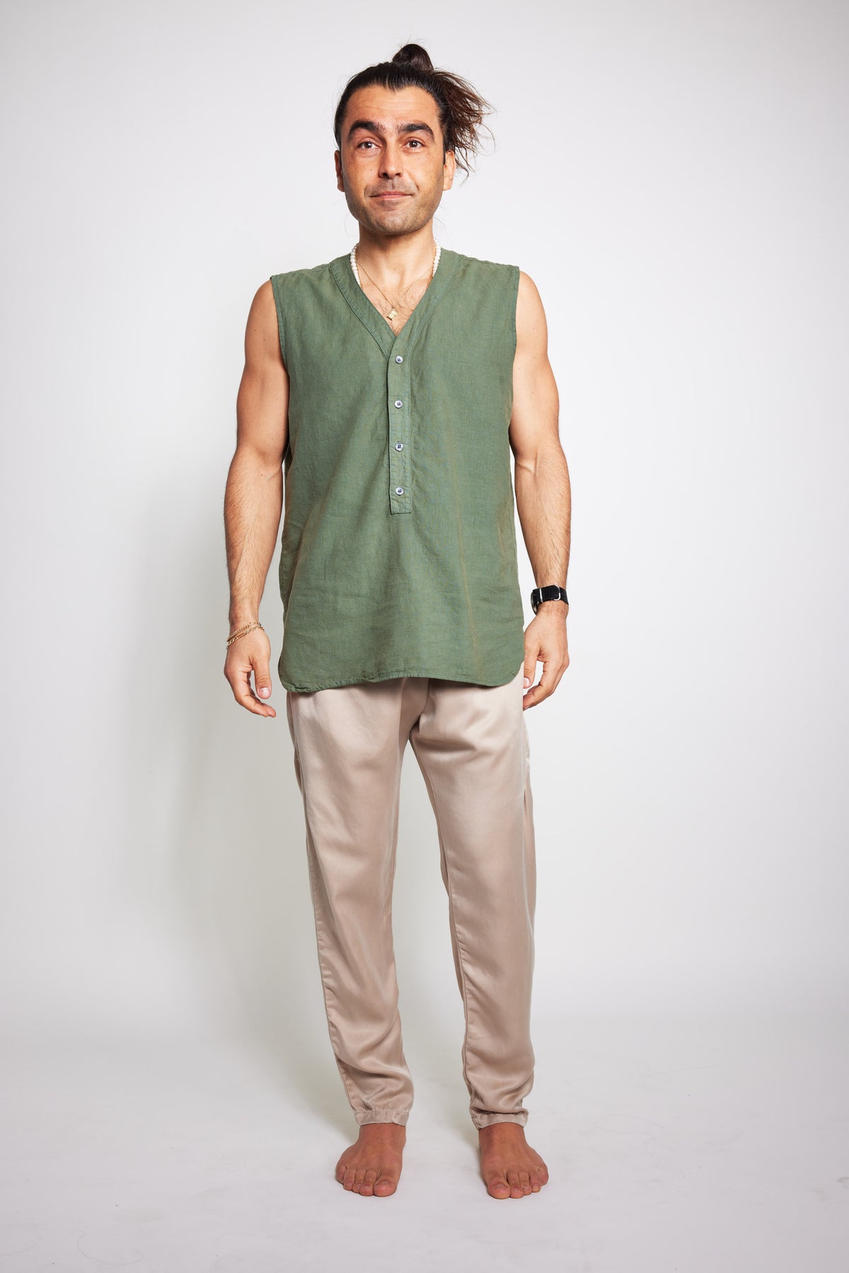 Souk Pant in Cupro Silk
