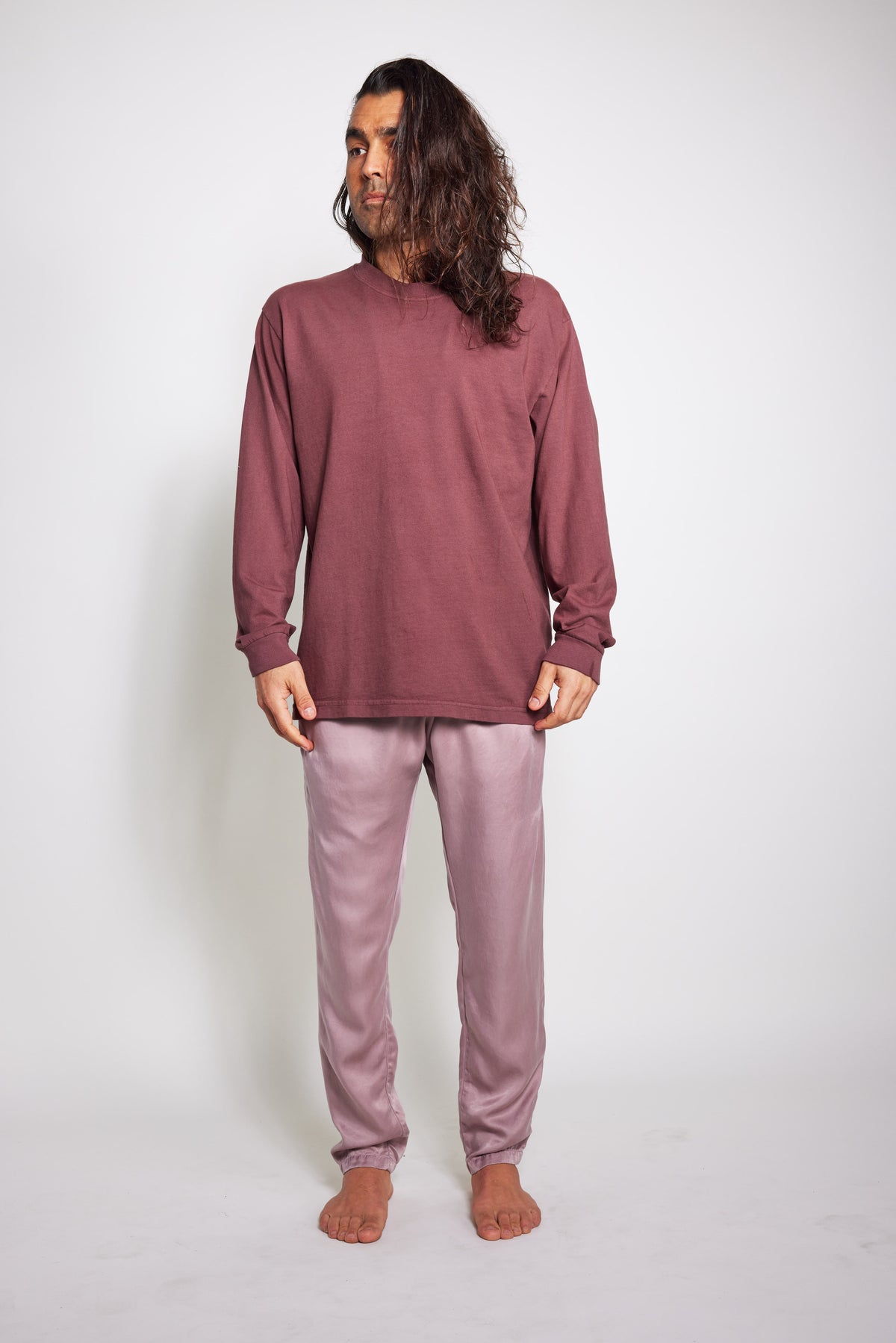 Souk Pant in Cupro Silk