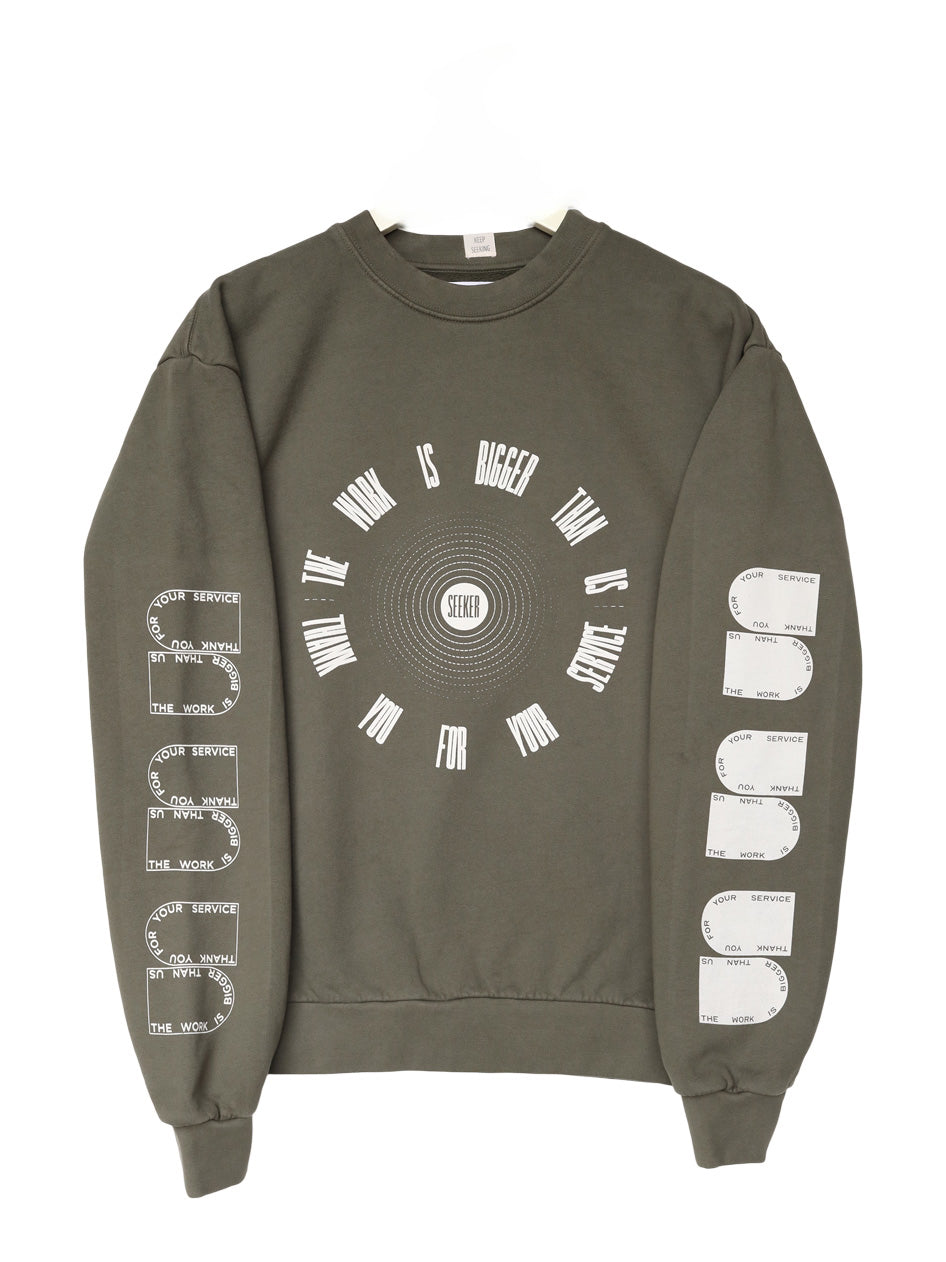 LIMITED EDITION  - Service Crew Sweatshirt