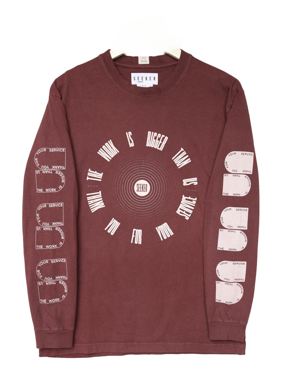 LIMITED EDITION  - Service Long Sleeve Tee