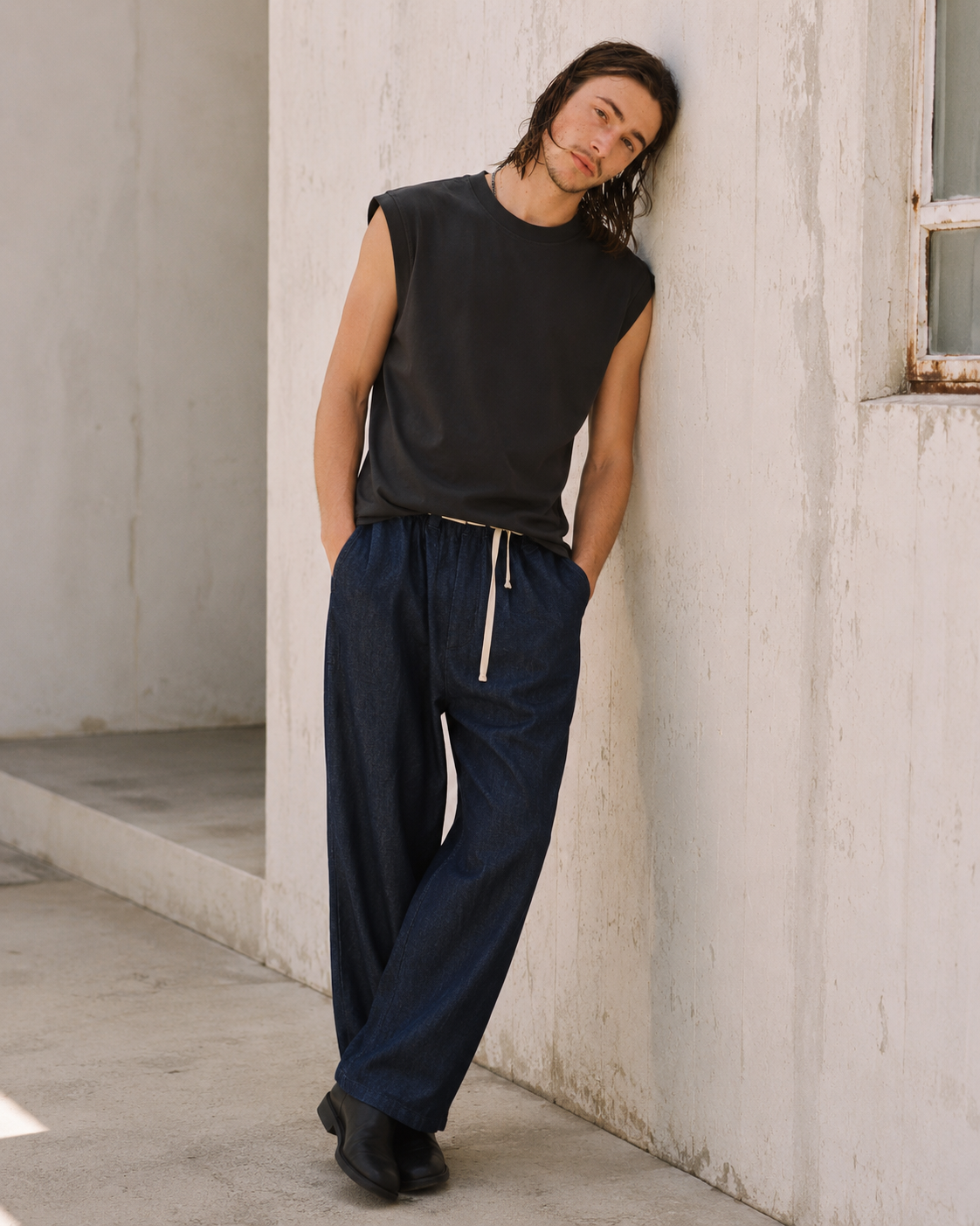 Picasso Pant in Hemp Denim – S E E K E R Picasso Pant in Hemp Denim – S E E K E R