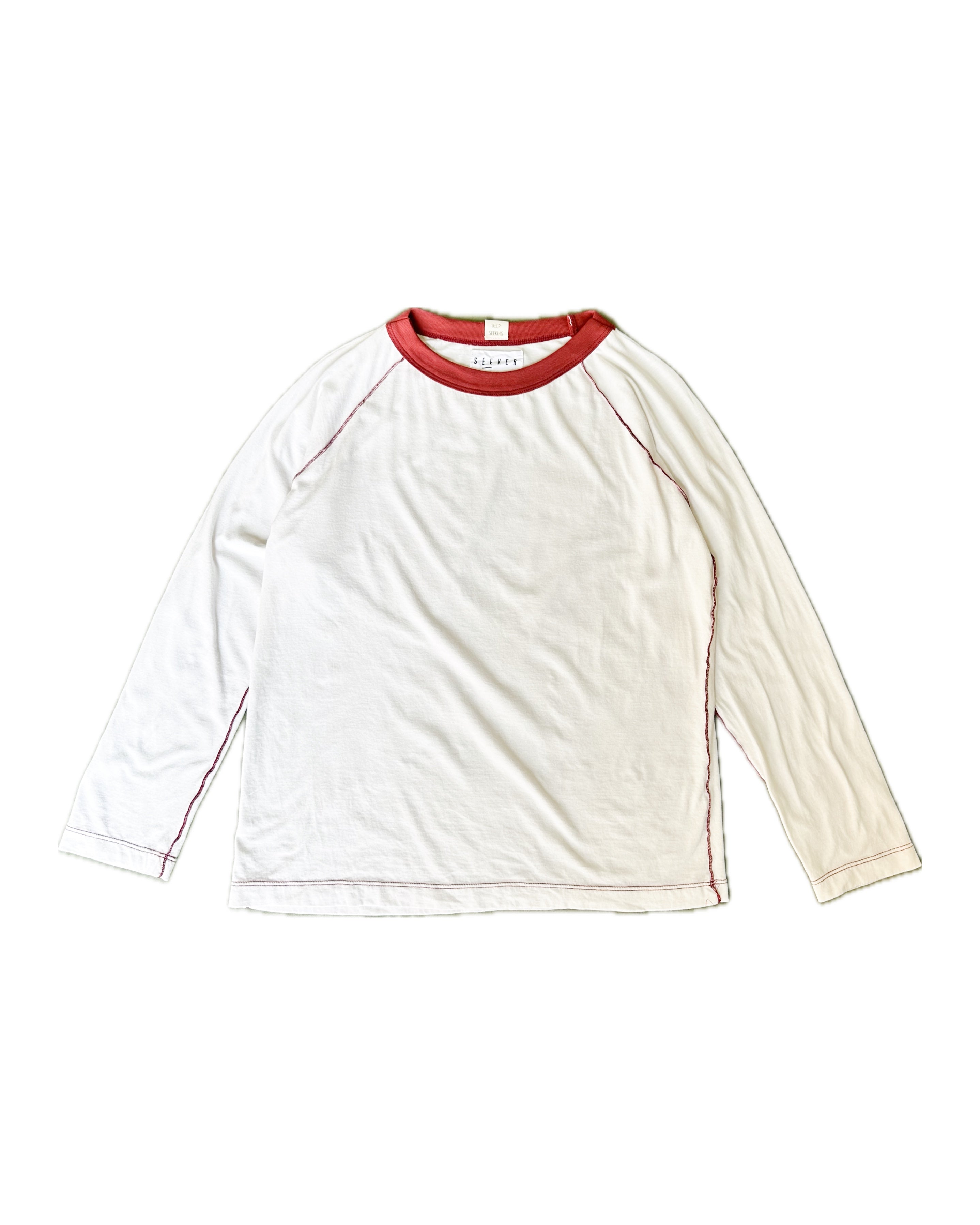 Ringer Long Sleeve Tee – S E E K E R