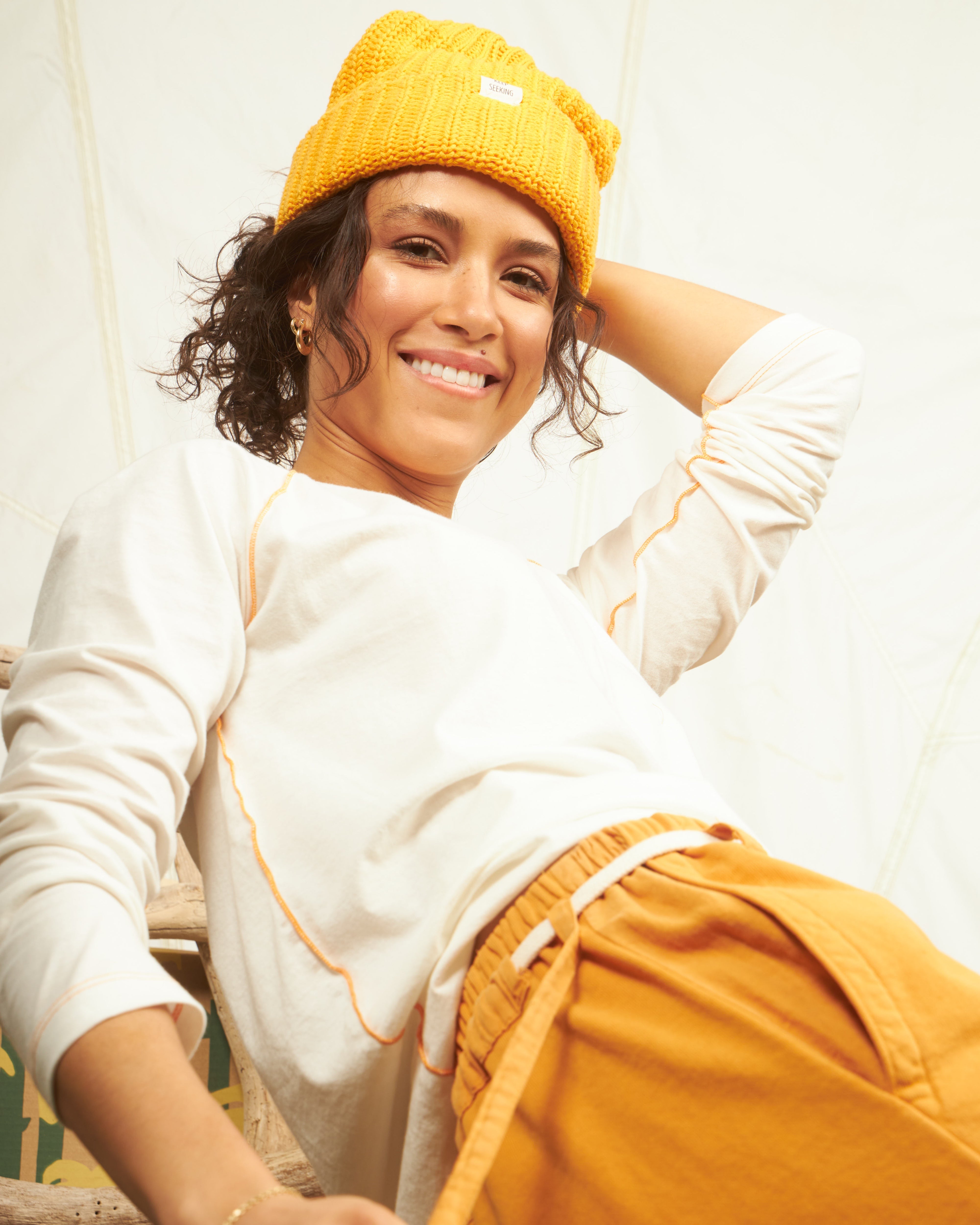 トップス SD Script Logo Ringer Long Sleeve T Ringer Long Sleeve Tee – S E E K E R