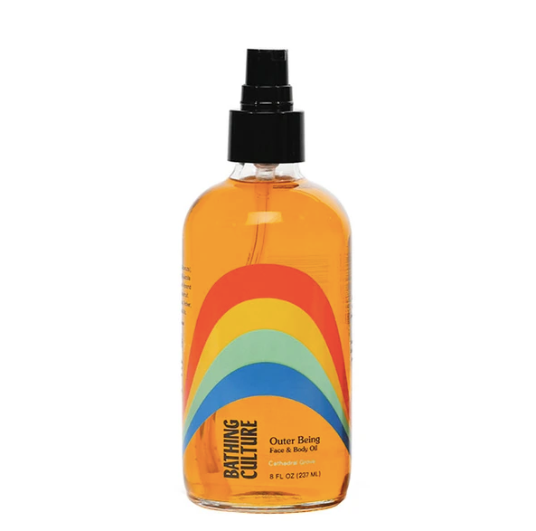 Outer Being Face & Body Oil Bathing Culture 8 OZ.
