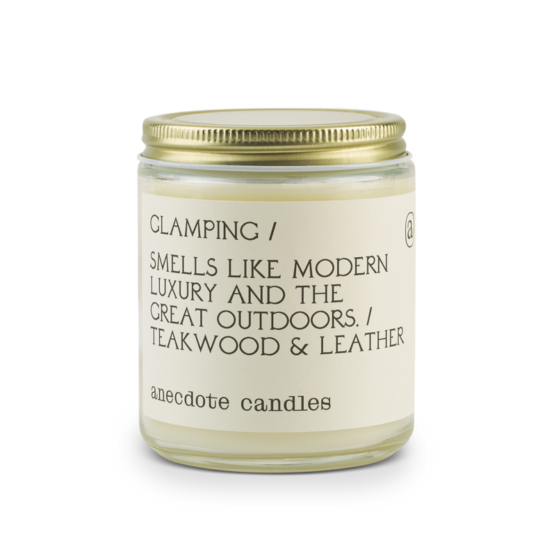 SOY ANECDOTE CANDLE- GLAMPING