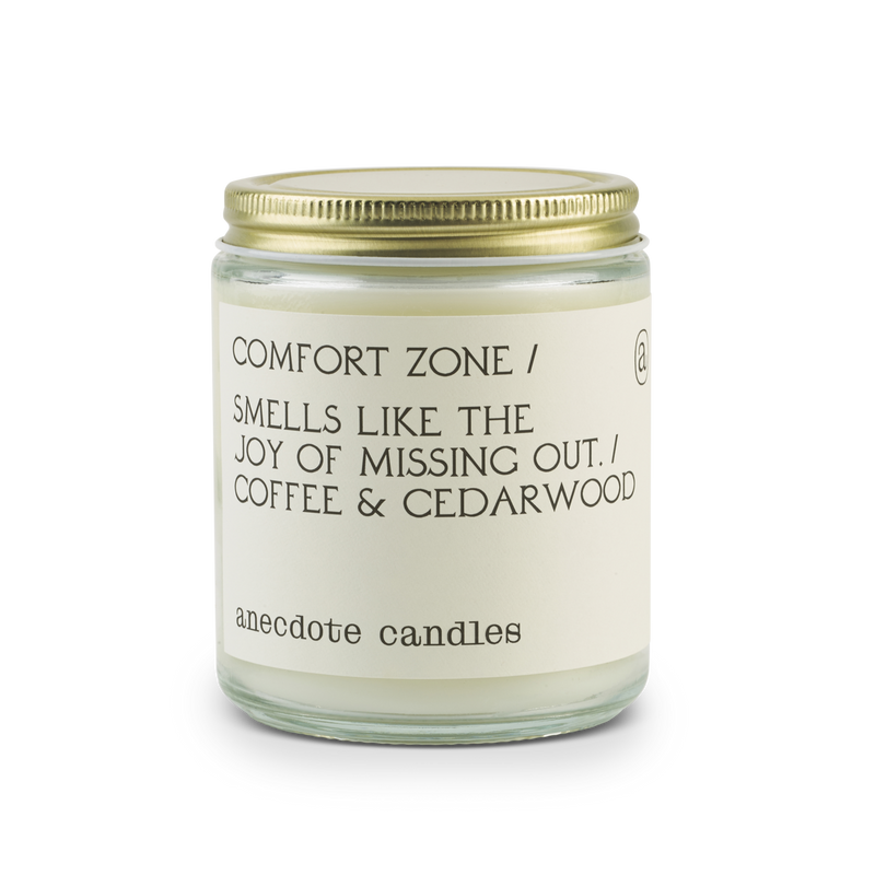 SOY ANECDOTE CANDLE- COMFORT ZONE